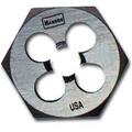 Hanson High Carbon Steel Hexagon 1-7/16 Inch Across Flat Die 3/4 Inch-10 NC HAN6858